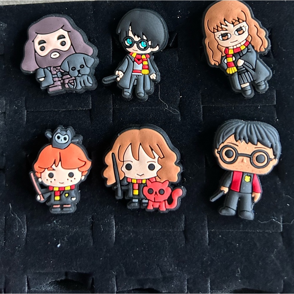 Harry Potter Croc Charm set of 6